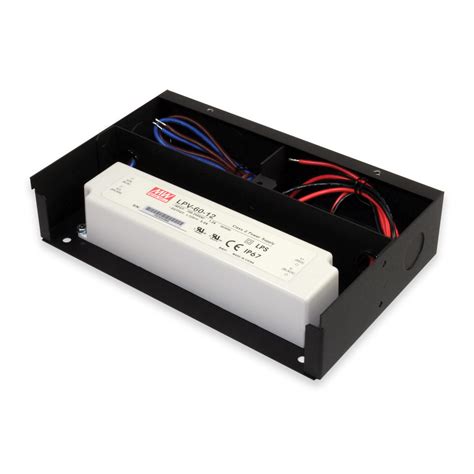 metal led power supply enclosures|led power supply box.